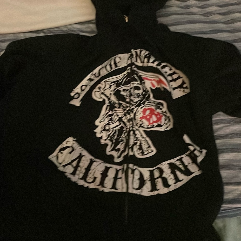 Sons of Anarchy zip up hoodie